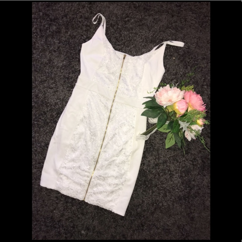 Front Zip EXPRESS mini dress